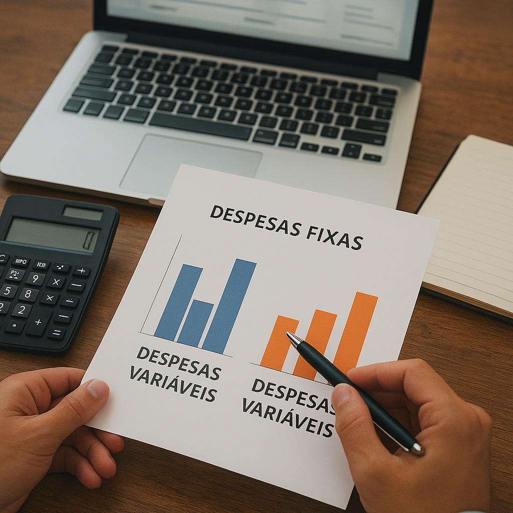 Despesas fixas e variáveis: entenda a diferença para controlar melhor